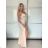 Women's Elegant Sleeveless Sheath Dress (S-XL) ITALIAN FASHION IMHMS23118 -   beige -   S / M