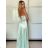Women's Long Strapless Sequin Party Dress (S/M ONE SIZE) ITALIAN FASHION IMPSH233348
