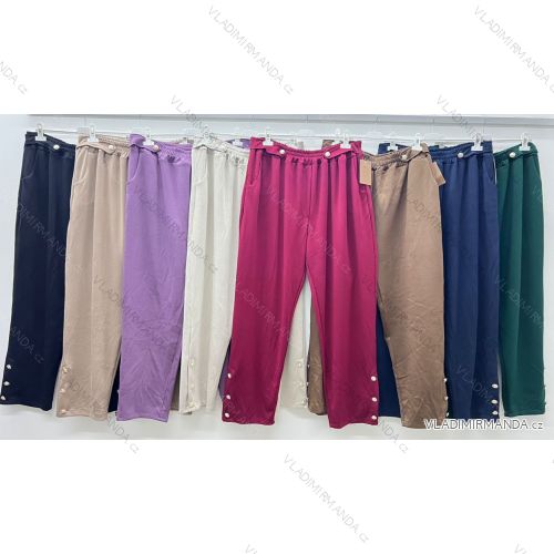 Women's long summer oversize pants (S/M/L ONE SIZE) ITALIAN FASHION IM425271