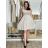 Šaty letní bez rukávu dámské GABI  (S/M/L ONE SIZE) ITALSKÁ MÓDA IM725103/DUR S/M/L béžová