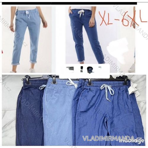 Women's stretch trousers long (S / M ONE SIZE) ITALIAN FASHION IMWB221597