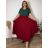 Women's long skirt (48/50 ONE SIZE) ITALIAN FASHION IM424423 48/50 modrá petrolejová