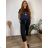 Übergroßer gestrickter Langarmpullover für Damen (S/M EINHEITSGRÖSSE) ITALIAN FASHION IMSN2416125