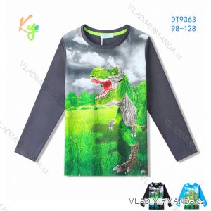 Tričko dlouhý rukáv dětské chlapecké (98-128) KUGO DT9363