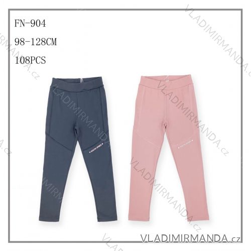 Girls' sports leggings (98-128) SEASON SEZ25FN904