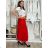Lange Sommerhose in Übergröße für Damen (S/M/L Einheitsgröße) ITALIAN FASHION IM425271 S / M / L rot