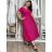 Elegante Hose mit Gürtel für Damen (S/M/L ONE SIZE) ITALIAN FASHION IM425057 schwarz 44/46/48