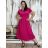 Elegante Hose mit Gürtel für Damen (S/M/L ONE SIZE) ITALIAN FASHION IM425057 schwarz 44/46/48