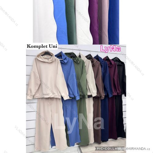 Souprava tepláková mikina dlouhý rukáv a tepláky dlouhé dámské (S/M/L ONE SIZE) IMWDL252728