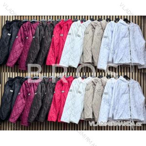 Bunda s kapucňou dlhý rukáv dámska (S/M/L ONE SIZE) TALIANSKA MÓDA IMWGB252748