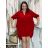 Women's Long Long Sleeve Extended Tunic (L / XL ONE SIZE) ITALIAN FASHION IMD211117