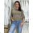 Damen Stretchhose (S/M/L Einheitsgröße) ITALIAN FASHION IM525STELA