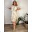 Women's Plus Size Oversize Short Sleeve Tunic (42/58 ONE SIZE) ITALIAN FASHION IMBM24053