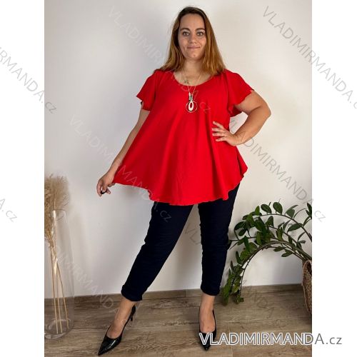 Elegante Hose mit Gürtel für Damen (S/M/L ONE SIZE) ITALIAN FASHION IM425057