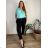 Lange Sommerhose in Übergröße für Damen (S/M/L Einheitsgröße) ITALIAN FASHION IM425271