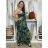 Long summer dress with straps for women (S/M ONE SIZE) ITALIAN FASHION IMPEM2455618