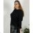 Warmer Langarmpullover für Damen in Übergröße (56/58 EINHEITSGRÖSSE) ITALIAN FASHION IMD24357