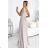 Langes ärmelloses Abendkleid für Damen SUSAN (L,XL) ITALIAN FASHION NUM254902/DR XL beige