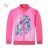 Langarm-Sweatshirt mit Reißverschluss für Kindermädchen (98-128) KUGO PT2503
