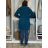 Cardigan pletený teplý dlouhý rukáv dámský (S/M/L ONE SIZE) ITALSKÁ MÓDA IMD21886