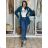 Cardigan pletený teplý dlouhý rukáv dámský (S/M/L ONE SIZE) ITALSKÁ MÓDA IMD21886 M / L Wein