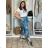 Nohavice strečové dlhé dámske (S/M/L ONE SIZE) TALIANSKA MODA IM424274/DR S/M/L čierna