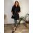 Women's elegant party long sleeve dress (S/M ONE SIZE) ITALIAN FASHION IM322282
