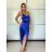 Women's elegant evening dress with straps (S/M ONE SIZE) ITALIAN FASHION IM3222IM322MONICA0 -   Dark turquoise
,   S/M