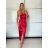 Women's elegant evening dress with straps (S/M ONE SIZE) ITALIAN FASHION IM3222IM322MONICA0 -   Dark turquoise
,   S/M