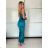 Women's elegant evening dress with straps (S/M ONE SIZE) ITALIAN FASHION IM3222IM322MONICA0 -   Dark turquoise
,   S/M
