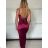 Women's elegant evening dress with straps (S/M ONE SIZE) ITALIAN FASHION IM3222IM322MONICA0 -   Dark turquoise
,   S/M