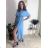 Women's short sleeve summer casual dress (S/M/L ONE SIZE) ITALIAN FASHION IMWGB25022