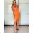 Long summer dress elegant with straps for women GIO (XS/S/M ONE SIZE) ITALIAN FASHION IMWCH251339