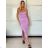 Long summer dress elegant with straps for women GIO (XS/S/M ONE SIZE) ITALIAN FASHION IMWCH251339