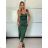 Šaty dlouhé letní elegantní na ramínka dámské GIO (XS/S/M ONE SIZE) ITALSKÁ MÓDA IMWCH251339/DUR -   oranžová -   S / M