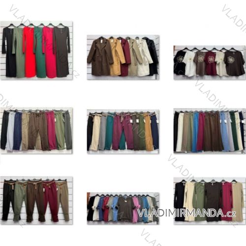 ITALSKÁ MÓDA KATALOG svetr, tunika, tričko, šaty, kabát, bunda, souprava, kalhoty, legíny IMWDK25ZARI