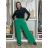 Kalhoty dlouhé letní dámské  (S/M/L ONE SIZE) ITALSKÁ MÓDA IMD23417