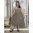 Šaty dlhé voľnočasové letné bez rukávov dámske (S/M/L ONE SIZE) TALIANSKA MÓDA IMWBR252310/DUR S/M/L žlutá