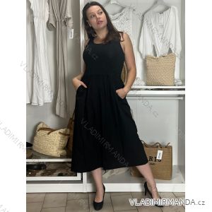 Šaty elegantní košilové dlouhý rukáv dámské (S/M ONE SIZE) ITALSKÁ MÓDA IMWY21734