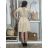 Women's Strappy Elegant Summer Dress (S/M ONE SIZE) ITALIAN FASHION IMPSH222053A/DU