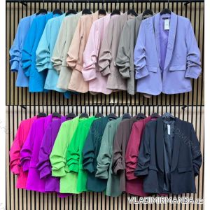 Sako elegantní dlouhý rukáv dámské (S/M/L ONE SIZE) ITALSKÁ MÓDA IMWCA2842