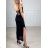 Women's strapless party dress (S/M ONE SIZE) ITALIAN FASHION IMPBB232090I black XS/S/M