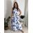 Šaty dlhé letné elegantné bez rukávov dámske (S/M/L ONE SIZE) TALIANSKA MÓDA IMPBB24P9741