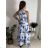 Šaty dlhé letné elegantné bez rukávov dámske (S/M/L ONE SIZE) TALIANSKA MÓDA IMPBB24P9741