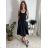 Elegant trousers with belt for women (S/M/L ONE SIZE) ITALIAN FASHION IM425057 black M/L/XL