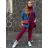 Shirt 3/4 sleeve ladies strip (4XL/5XL ONE SIZE) ITALSKÁ MÓDA IM422026