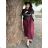 Women's casual summer short sleeve dress VIOLA (S/M/L ONE SIZE) ITALIAN FASHION IMSM25022 S / M / L dark blue