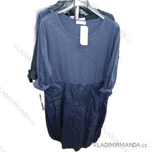 Women's casual summer short sleeve dress VIOLA (S/M/L ONE SIZE) ITALIAN FASHION IMSM25022