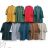 Fleecemantel Langarm Reißverschluss Kapuze Damen Oversized (XL / 2XLONE SIZE) ITALIAN FASHION IMD211123