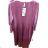Lässiges Sommerkleid mit kurzen Ärmeln für Damen VIOLA (S/M/L EINHEITSGRÖSSE) ITALIAN FASHION IMSM25022